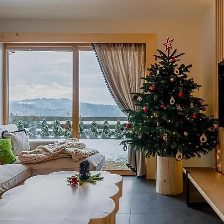 Eco Dom Z Sauna- Pasja II View,Lake & Ski Kluszkowce Exteriér fotografie