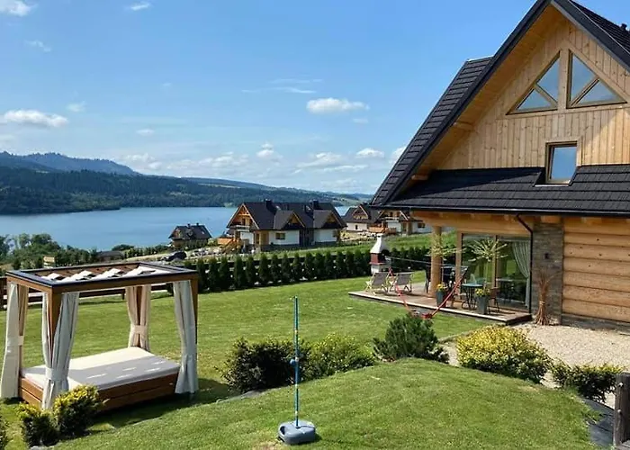Eco Dom Z Sauna- Pasja II View,Lake & Ski